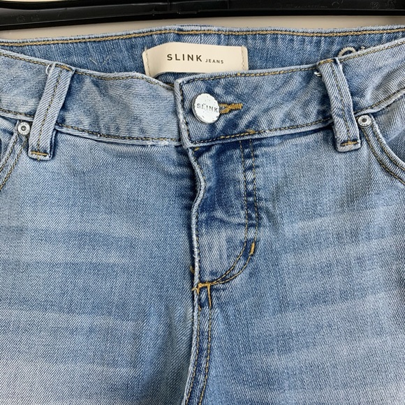 Slink Jeans Women Curvy Size 14 Light Wash Denim Curve Hugging Technology - Picture 3 of 7